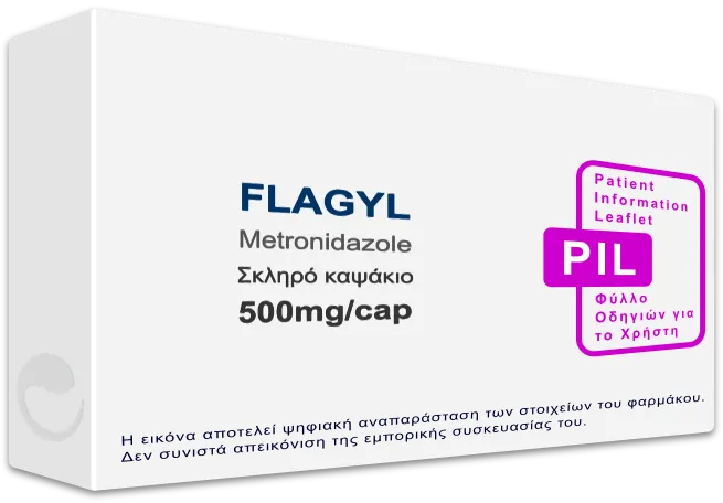SPC FLAGYL 500mg/cap Capsule Hard