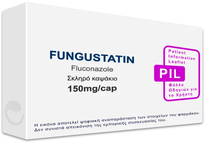 SPC FUNGUSTATIN 150mg/cap Capsule Hard