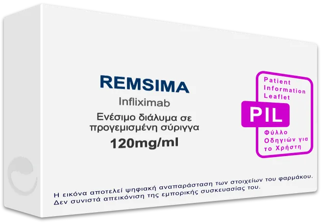 Resema Injection REMSIMA 120mg/ml, Ενέσιμο διάλυμα σε προγεμισμένη συσκευή τύπου πένας ...