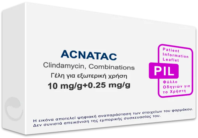 ACNATAC 10 mg/g+0.25 mg/g, Γέλη για εξωτερική χρήση - Τιμή, Φύλλο ...