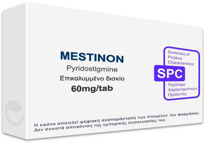 SPC MESTINON 60mg/tab Coated Tablet