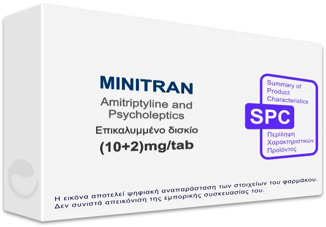 SPC MINITRAN (10+2)mg/tab Coated Tablet