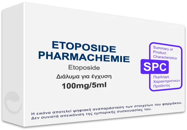 SPC ETOPOSIDE PHARMACHEMIE 100mg/5ml Solution For Infusion
