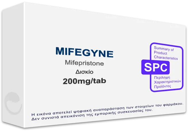 SPC MIFEGYNE 200mg/tab Tablet